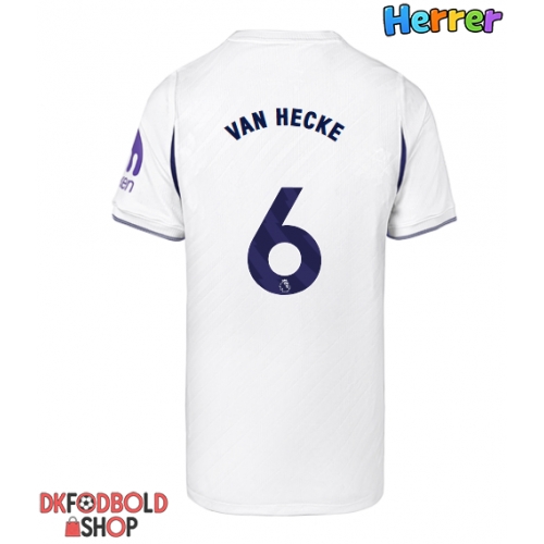Tottenham Hotspur Jan Paul van Hecke #6 Hjemmebanetrøje 2026-27 Kort ærmer
